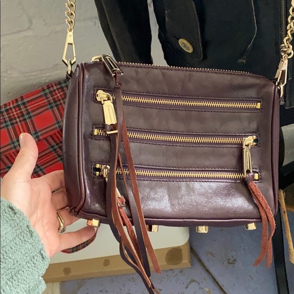 Rebecca Minkoff Mini 5 zip crossbody bag - Picture 3 of 7